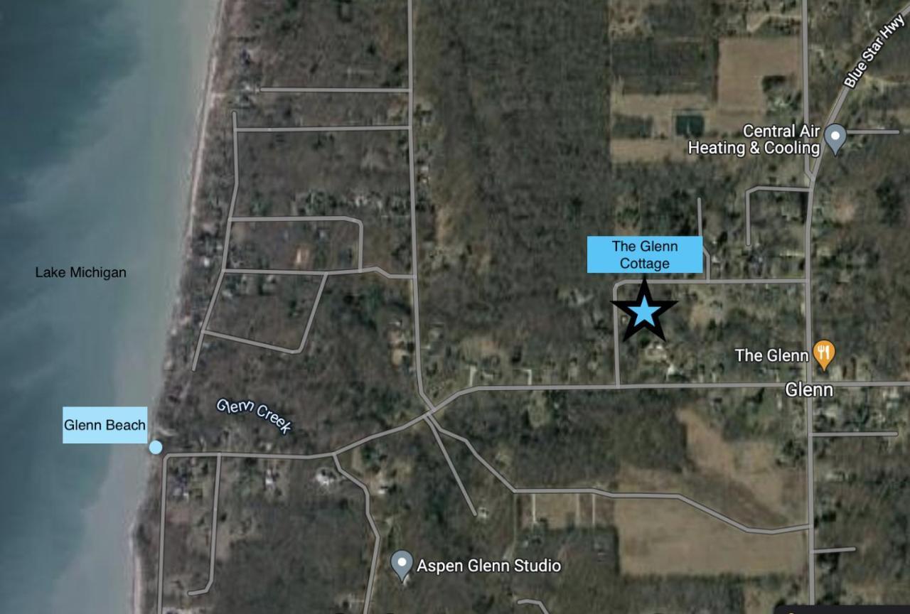 The Charming Glenn Cottage! Walk To Lake Michigan! Fennville 外观 照片